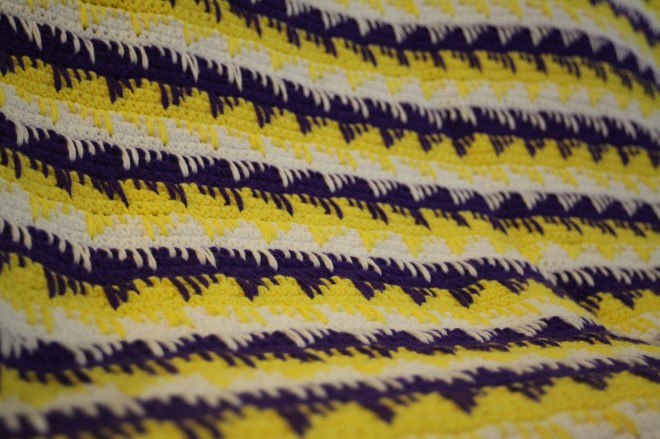 Geometrical Crochet Blanket